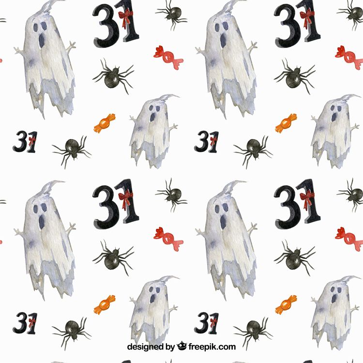 Halloween Pattern Pack free vector ai eps jpg