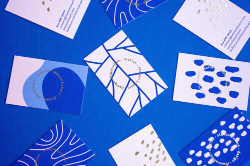 10 Stunning Abstract Business Card Designs for Inspiration