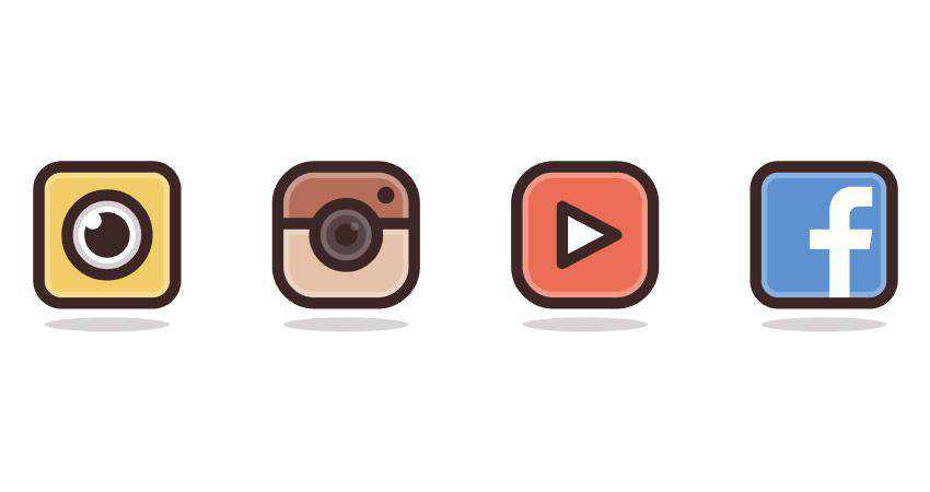 How to Create a Social Media Icon Set adobe illustrator tutorial