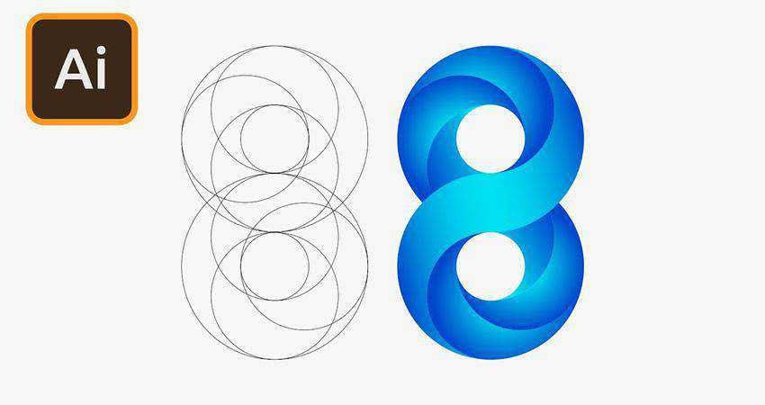 How to Create an Infinite Logo Design adobe illustrator tutorial