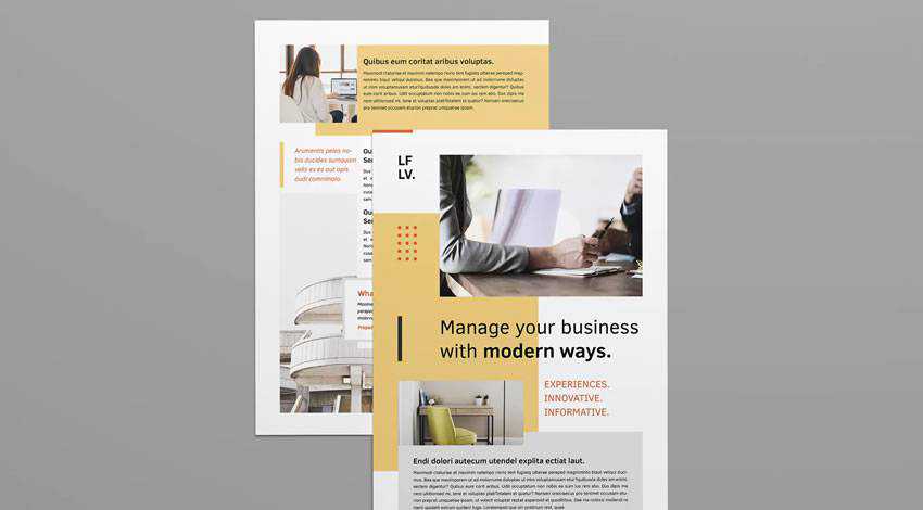 Adobe InDesign Flyer Template