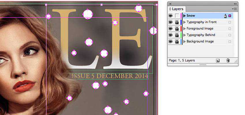 Design an InDesign Fashion Magazine Cover