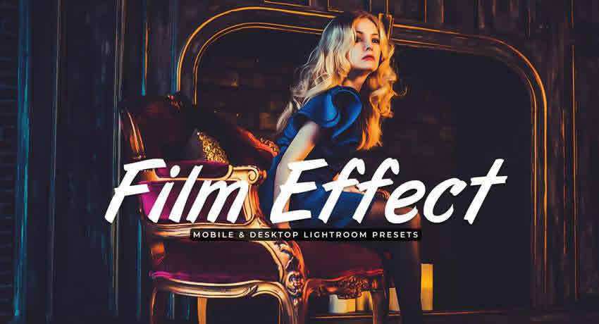 cinema movie film effects free photoshop actions