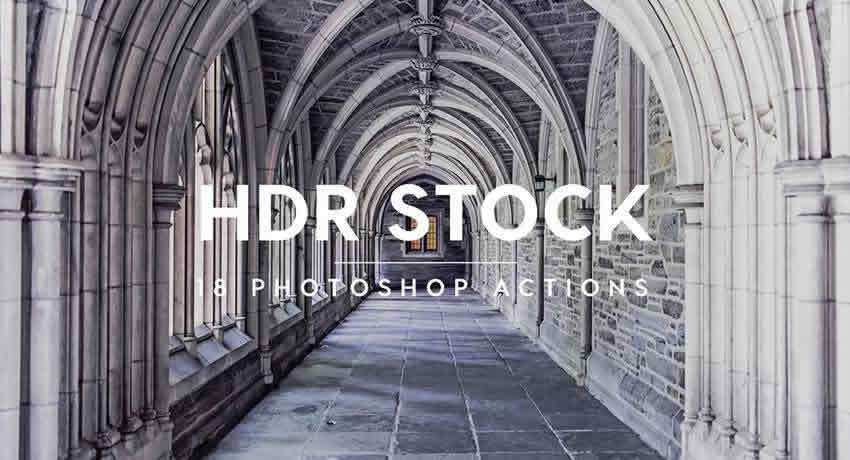 Stock hdr effects photo free photoshop actions