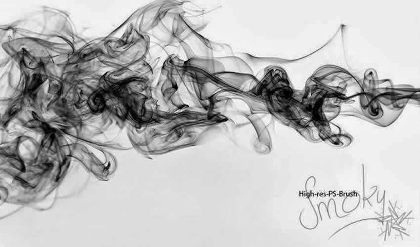  smoke adobe photoshop ps brush brushes abr pack set free