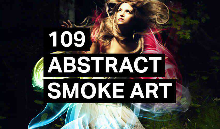 Abstract Smoke adobe photoshop ps brush brushes abr pack set