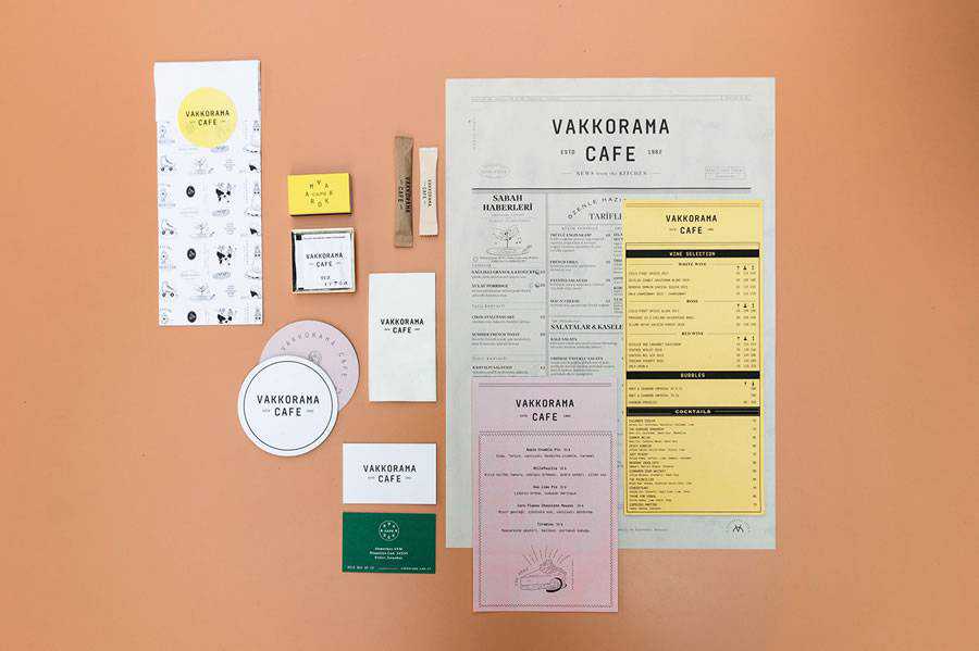 Vakkorama brand identity design inspiration logo