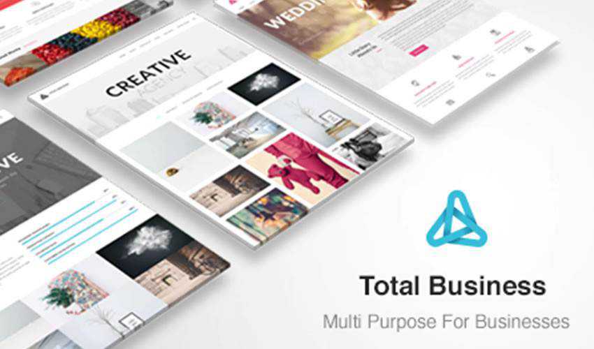 Total Business HTML Template corporate website web design inspiration ui ux