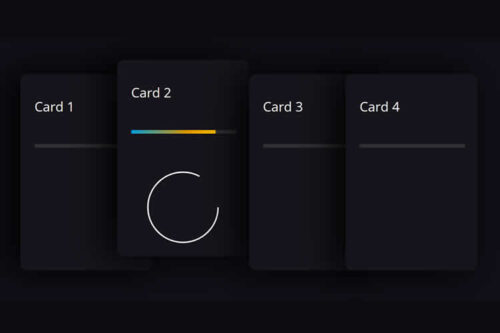 8 CSS & JavaScript Snippets for Card UI Hover Effects