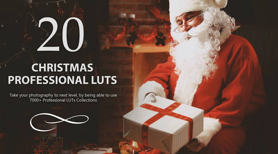 20 Christmas LUTs Pack