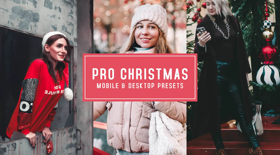 Pro Christmas Mobile Desktop Presets