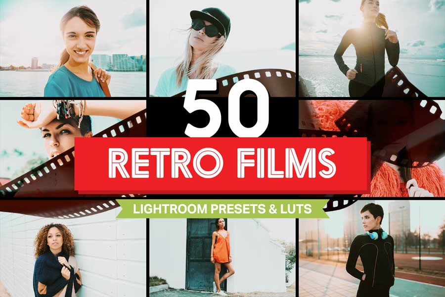 Retro Cinematic Lightroom Presets