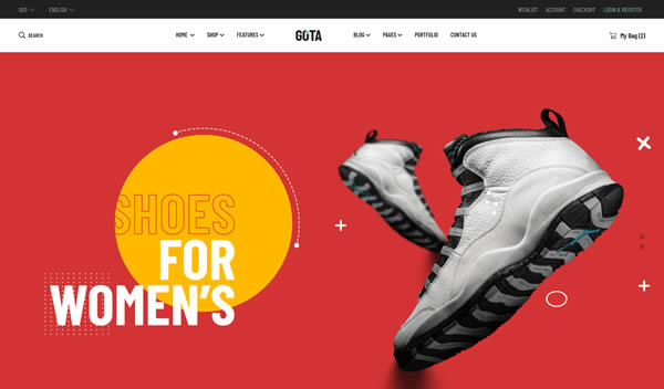 Gota Sport HTML5 Template Clean Web Design Inspiration Ideas