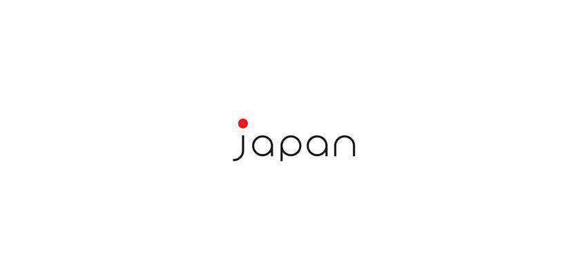 Japan clever typography in logo design