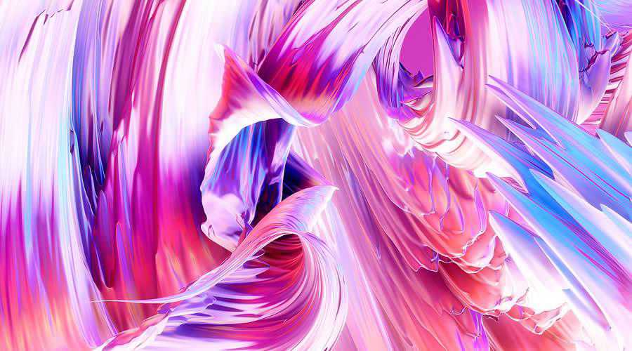 Paintwaves color abstract desktop wallpaper hd 4k high-resolution