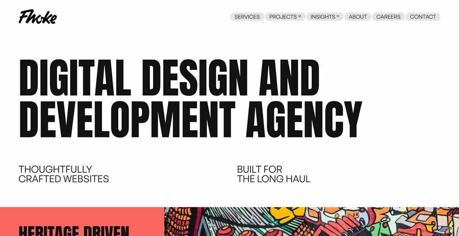 Fhoke Web Design Agency Inspiration Web Creative Design Agency