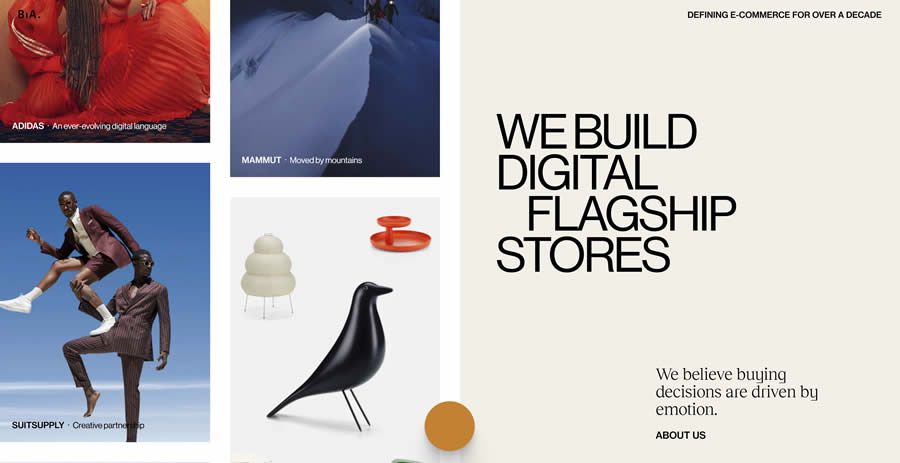 Build in Amsterdam Inspiration Web Creative Design Agency