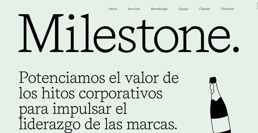 Milestone Agency Inspiration Web Creative Design Agency