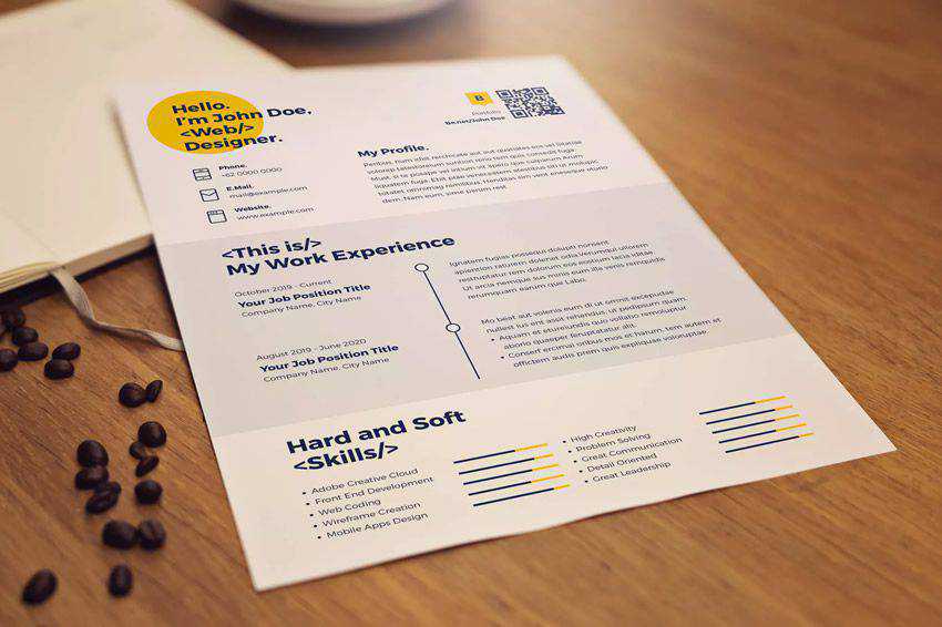 resume cv job creative design inspiration 