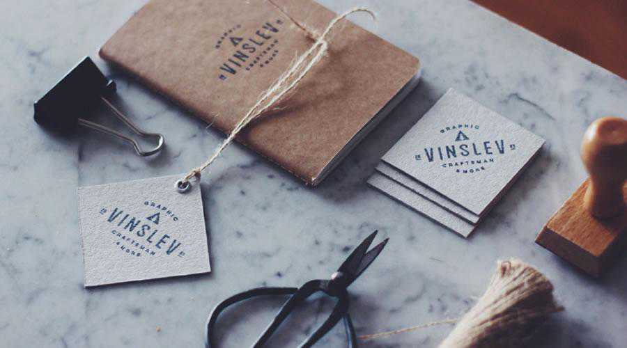 Homemade Business Cards design inspiration for designers creatives