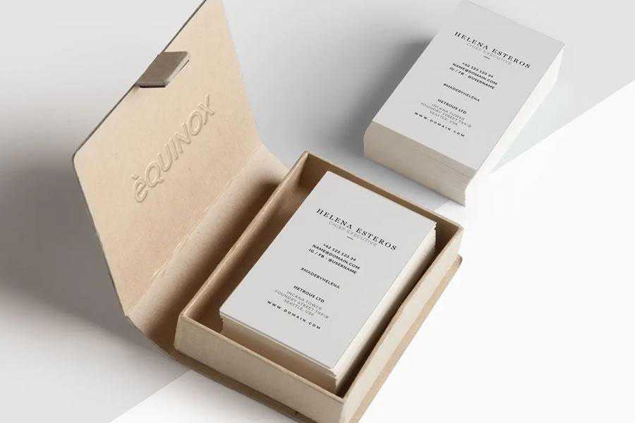 Minimal Business Card design inspiration for designers creatives