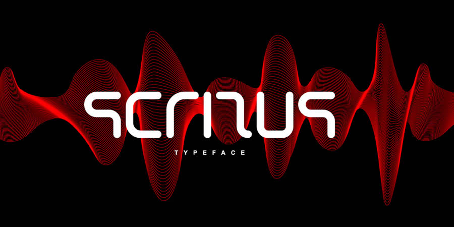 Scritus Futuristic Display Font Free