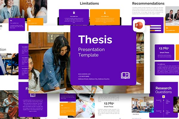 Thesis PowerPoint Presentation Template