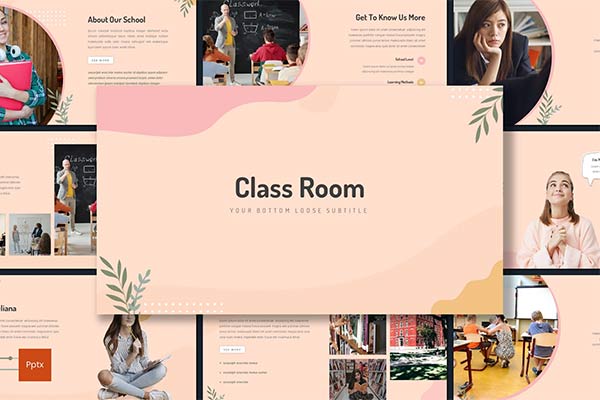 Class Room - Minimalist Powerpoint Template