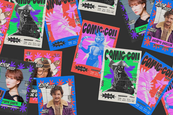 Comic Con Argentina Flyers