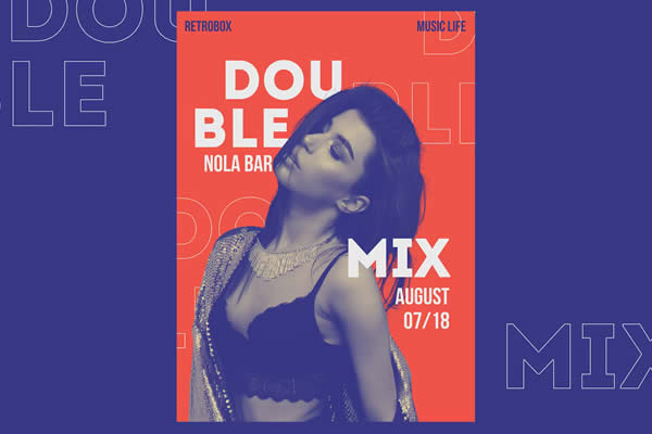 Double Mix Flyer & Poster