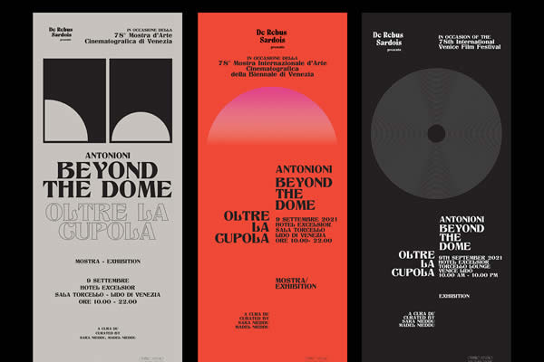 Antonioni Beyond The Dome Flyer Designed by Carla Cabras