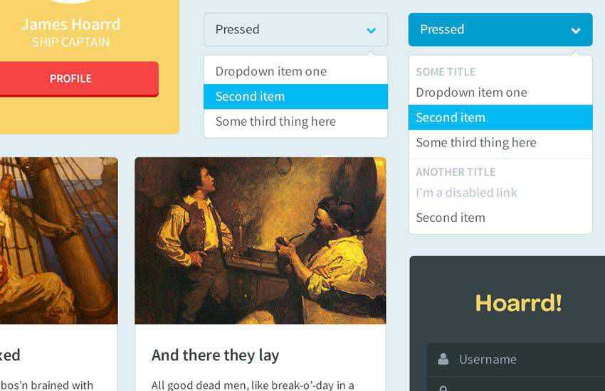 Drunken Parrot Lite bootstrap 4 four template ui kit free responsive