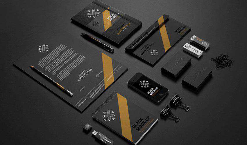 Business Stationery Mockup PSD PSD Photoshop Free