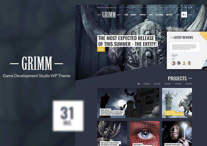 Game Studio free WordPress theme wp responsive business corporate