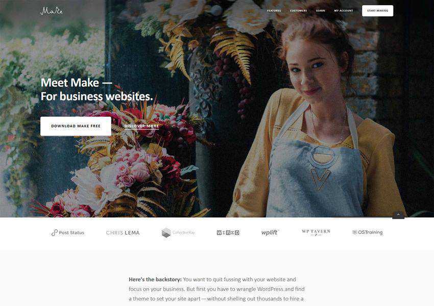 make free wordpress theme wp responsive business corporate