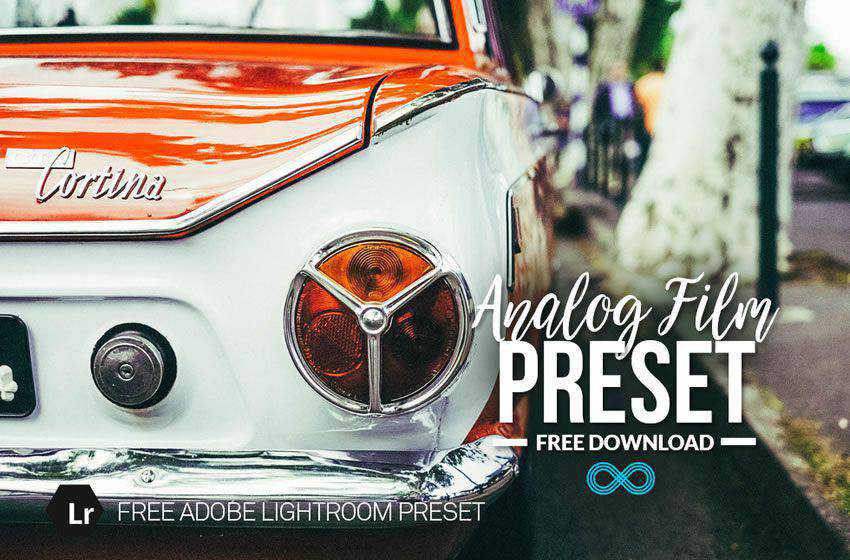 Analog Film free cinematic movie lightroom preset