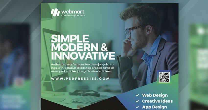 Corporate Flyer Template Photoshop PSD