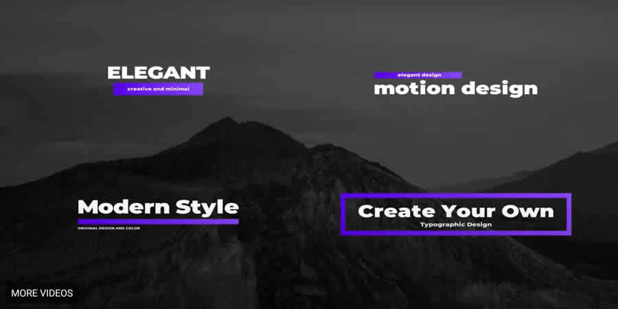 Titles free davinci resolve template video motion design