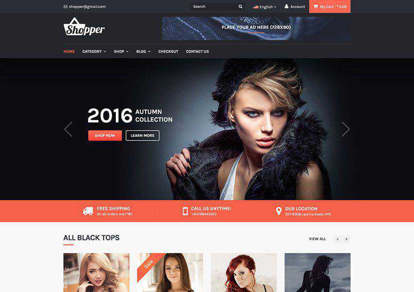 Tyche free wordpress theme wp responsive ecommerce shop woocommerce