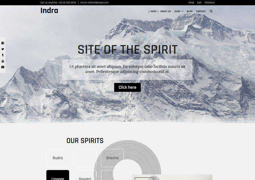 Indra WPKoi free wordpress theme wp responsive ecommerce shop woocommerce