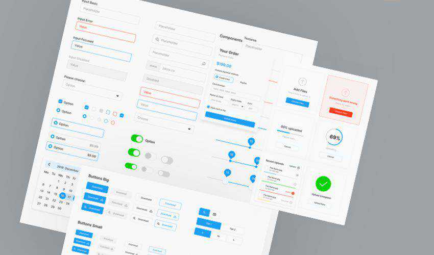 Starter Kit free figma ui styleguide kit