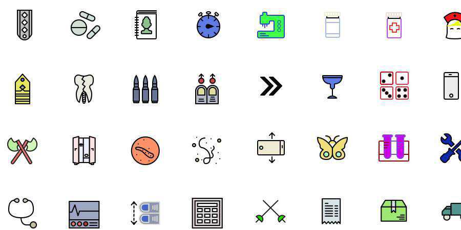 Retina Icon Set