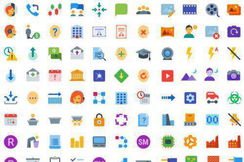 Top 40 Free Flat Icon Sets for UI Design