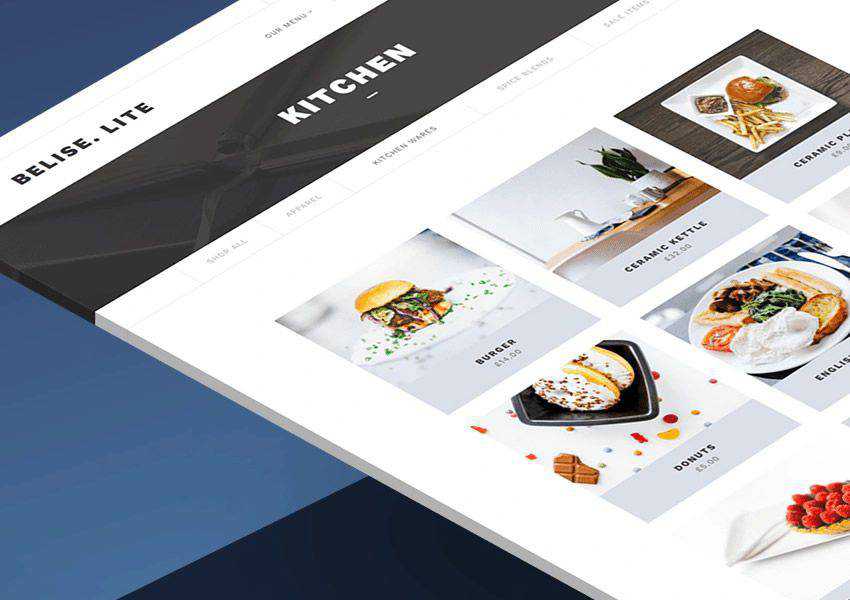 Belise Lite free wordpress theme wp responsive food culinary restaurant foodie lifestyle