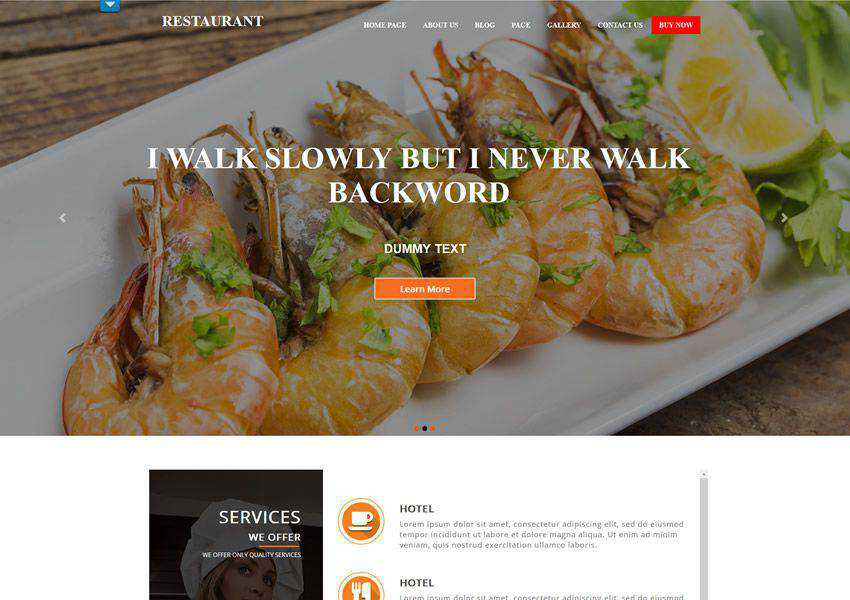 free wordpress theme wp responsive food culinary restaurant foodie lifestyle