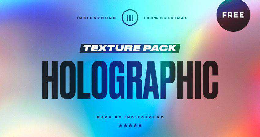 Holographic free high-res textures