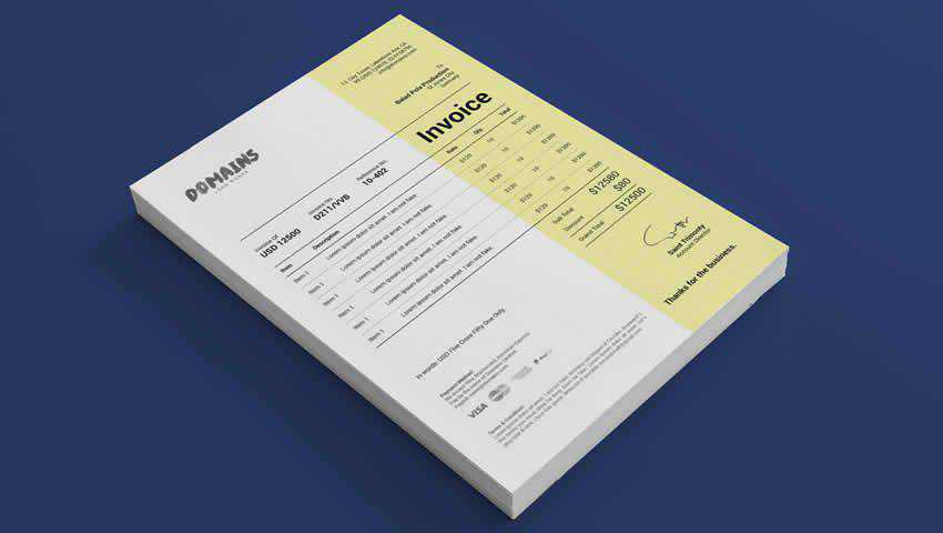 Freebie Invoice Bundle Illustrator AI