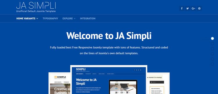 JA Simpli EasyDiscuss EasyBlog Komento EasySocial free joomla template