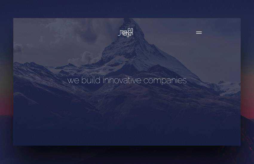 Maker Landing Page web design layout adobe photoshop template free psd format