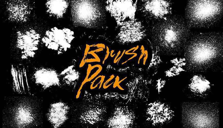 ink paint blood splatter photoshop brushes free